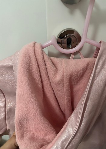 Parlak Pembe Kız Çocuk Yağmurluk - Görsel 4