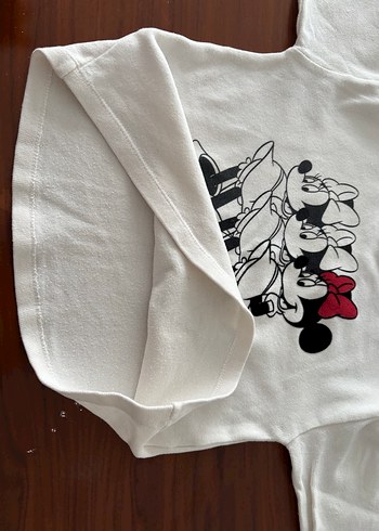 Kız Çocuk Beyaz Baskılı Sweatshirt - Görsel 4