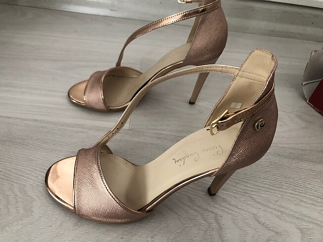 Pierre Cardin Rose 91106 pembe klasik ayakkabı - Görsel 2