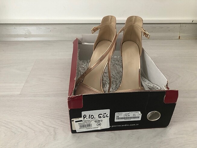 Pierre Cardin Rose 91106 pembe klasik ayakkabı - Görsel 8