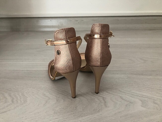 Pierre Cardin Rose 91106 pembe klasik ayakkabı - Görsel 3