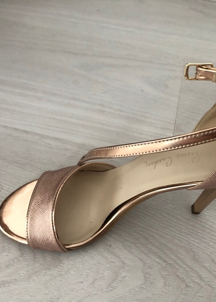 Pierre Cardin Rose 91106 pembe klasik ayakkabı - Görsel 5