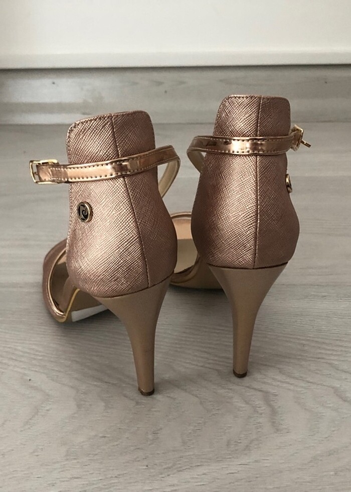 Pierre Cardin Rose 91106 pembe klasik ayakkabı - Görsel 3