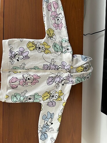 Zara 3-4 yaş Disney serisi kız çocuk sweatshirt - Görsel 7
