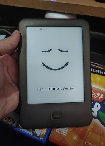Tolino shine ışıklı dokunmatik e kitap 
