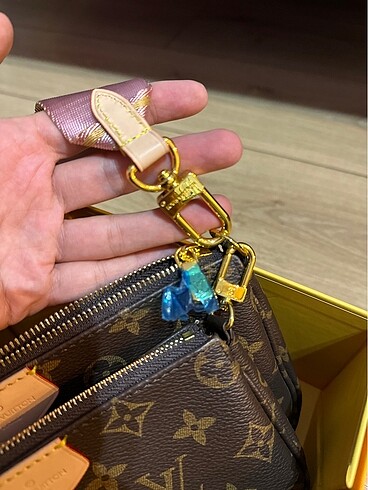  Beden kahverengi Renk Louis vuitton çanta