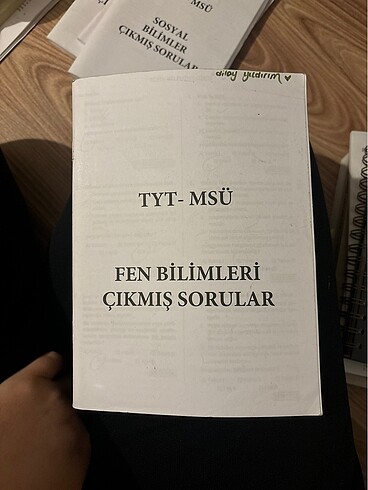 TYT MSÜ FEN BİLİMLERİ ÇIKMIŞ SORULAR