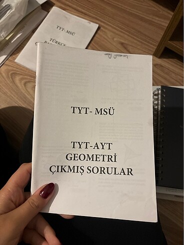 TYT MSÜ AYT GEOMETRİ ÇIKMIŞ SORULAR