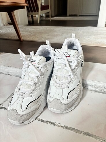 37 Beden beyaz Renk SKECHERS 150231/WBK D'LITES NEW HEAT 37 KADIN SPOR AYAKKABI