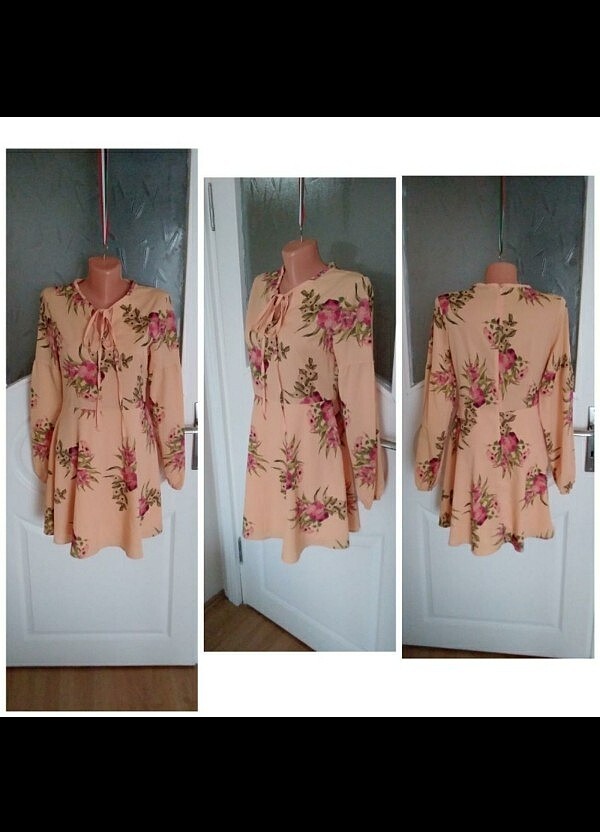 Somon rengi,retro tarz - Görsel 3