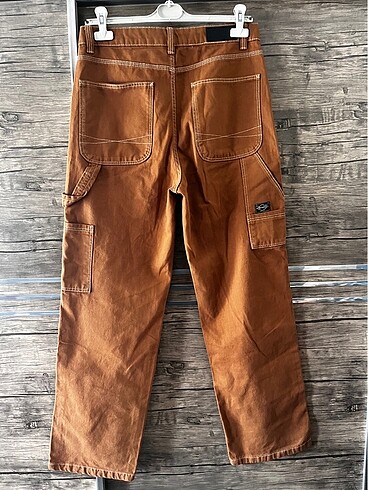 40 Beden camel Renk Bershka straight camel pantolon
