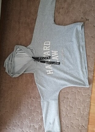 Gri sweatshirt