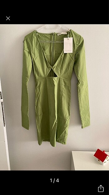 Pull and Bear Pull & Bear midi elbise