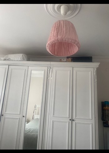 Ikea Ikea Hemsta Büyük Pembe Abajur Başlığı