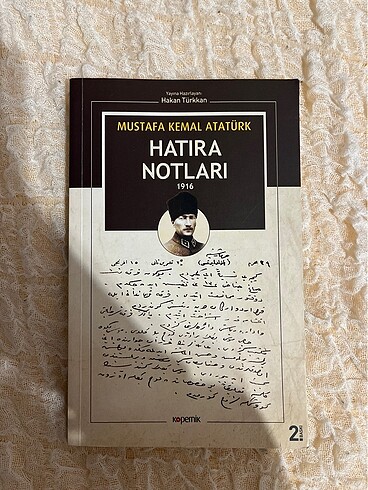 Mustafa Kemal Atatürk hatıra notları