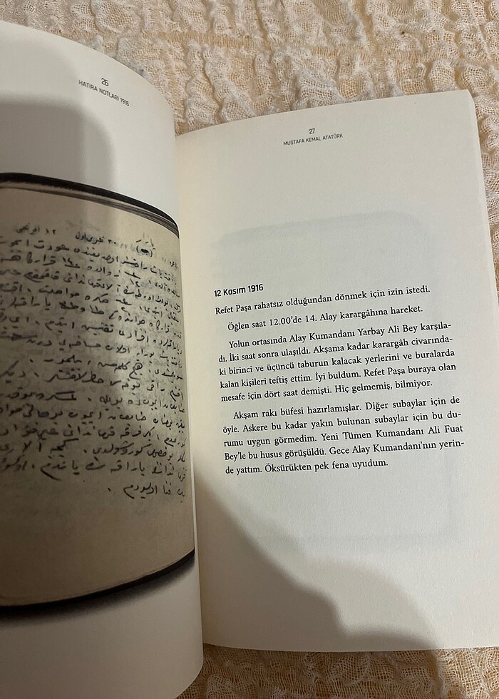 Mustafa Kemal Atatürk hatıra notları - Görsel 2