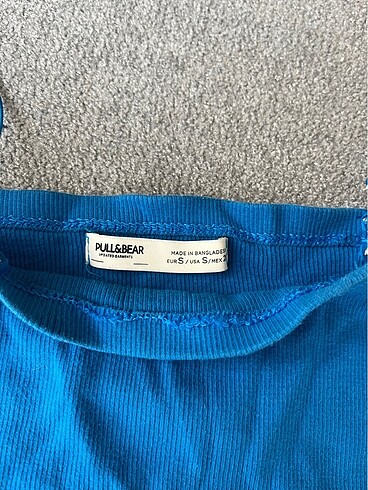 Pull and Bear pb mavi askılı