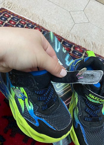 Renkli Skechers Erkek Çocuk Spor Ayakkabısı - Görsel 10