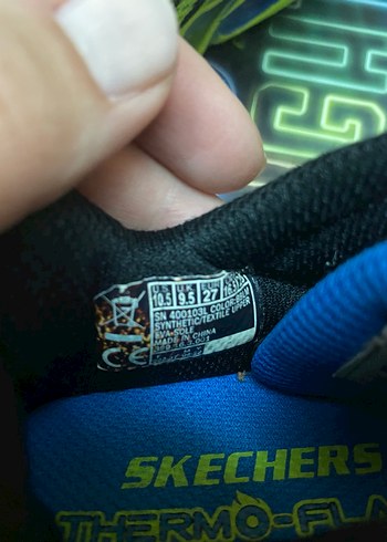 Renkli Skechers Erkek Çocuk Spor Ayakkabısı - Görsel 8