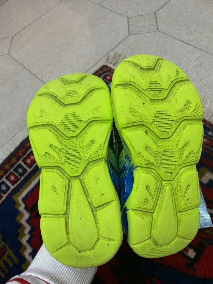 Renkli Skechers Erkek Çocuk Spor Ayakkabısı - Görsel 5