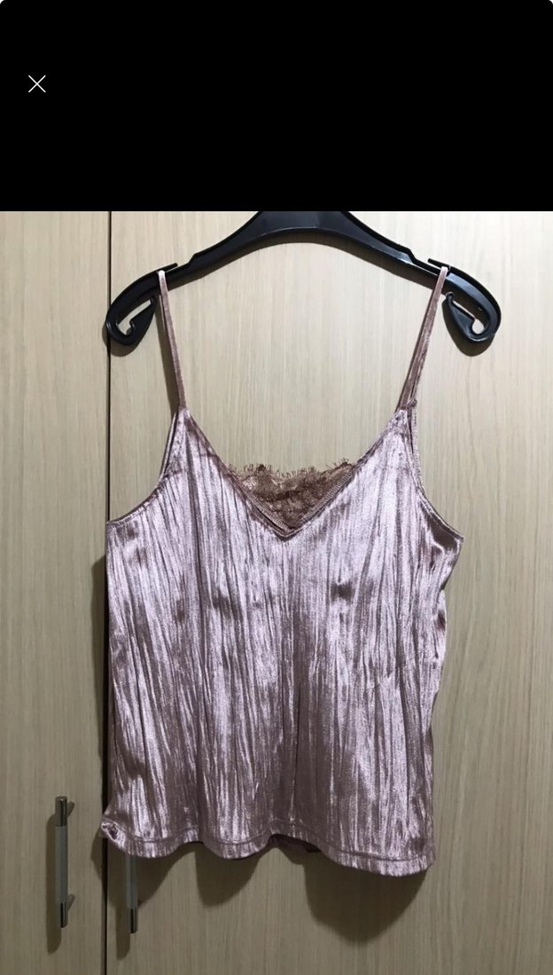 Parlak Dantel Detaylı Kadın Atlet - Görsel 4