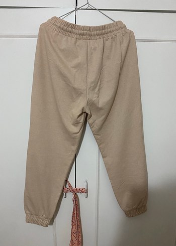 Bej Rahat Kesim Kadın Eşofman - Görsel 2