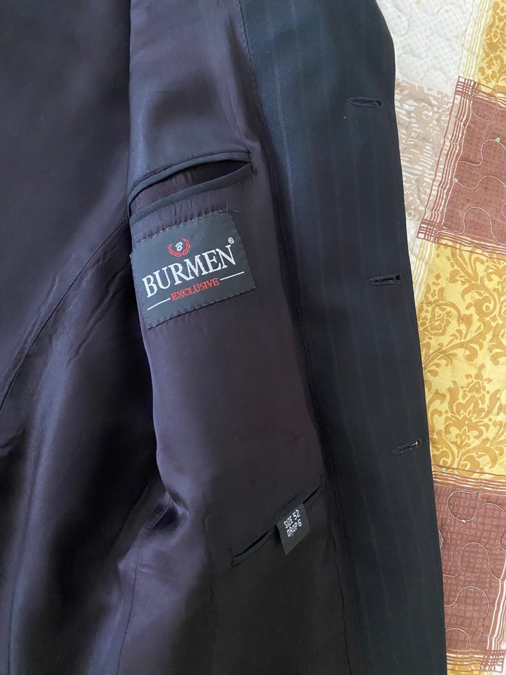 Siyah Erkek Regular Fit Takım Elbise Ceketi - Görsel 4