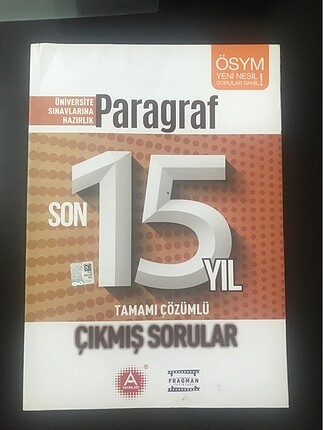 Paragraf Çıkmış Sorular