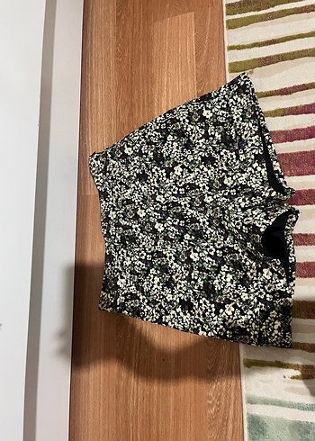 Mango Çiçek Baskılı Pamuklu Şort - Görsel 3