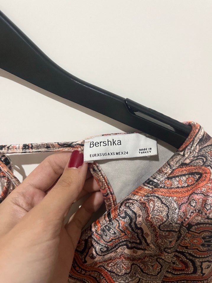 Uzun Kollu V Yaka Bohem Bluz - Görsel 4