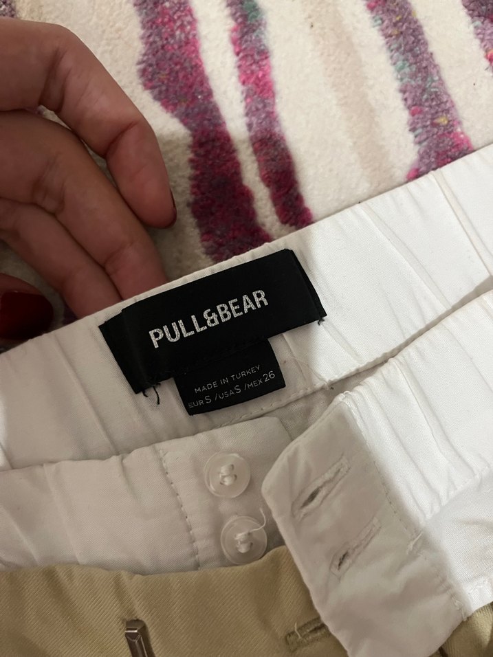 Bej Rahat Kesim Kadın Pantolon - Görsel 5