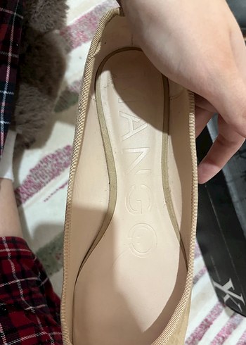 Bej Süet Kadın Babet - Görsel 5