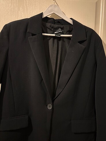 l Beden siyah Renk Pull and bear blazer ceket