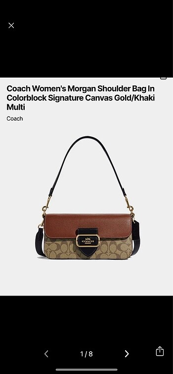 Coach Morgan Shoulder Bag