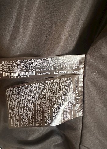 Zara Siyah Biker Deri Ceket - Görsel 3