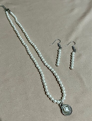 Diğer İncili Kolye&Küpe