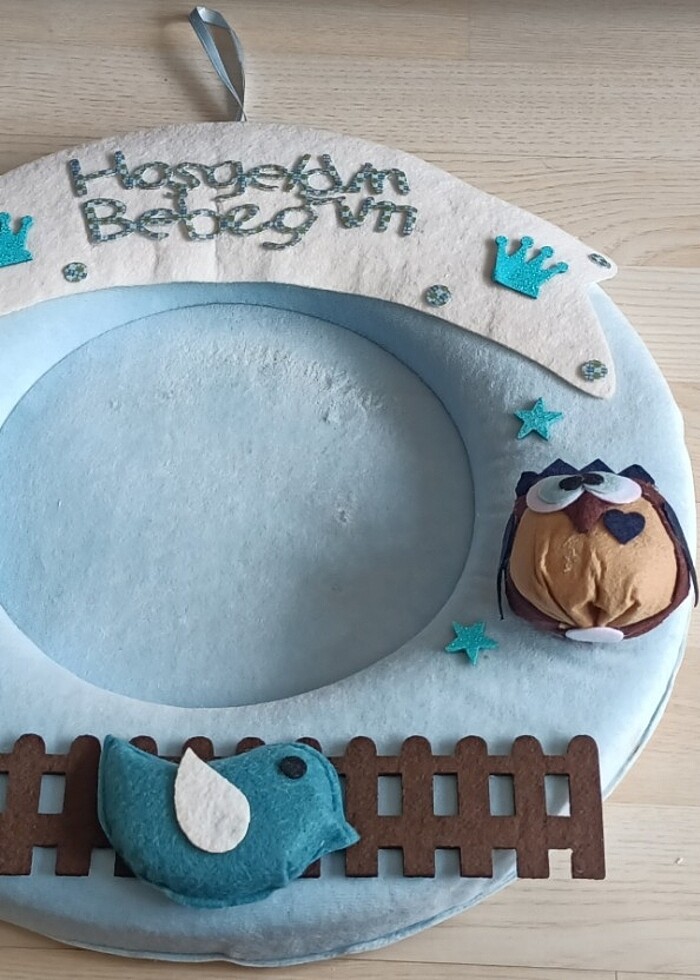 Bebek kapı süsü , duvar süsü  - Görsel 4