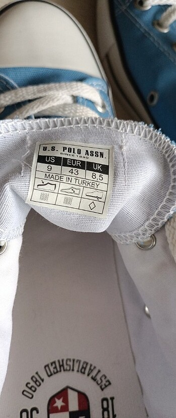 U.S. Polo  Converse erkek ayakkabı  - Görsel 6