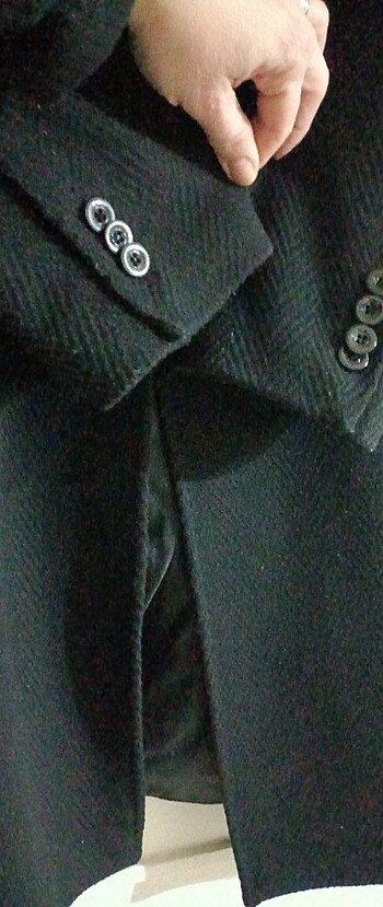 Erkek Kaşe Kaban  - Görsel 6