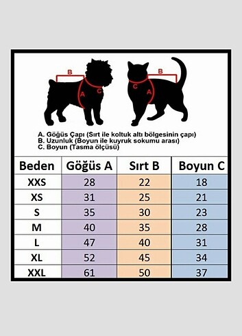  Beden XLBeden Kedi Köpek Tulumu 