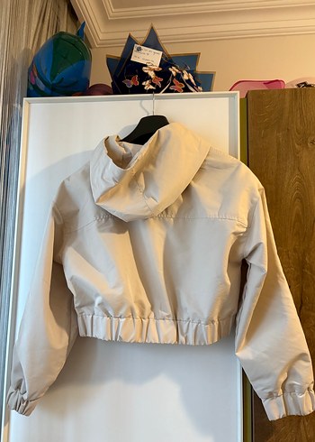 Bej Kadın Keten Midi Ceket - Görsel 2