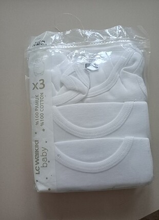 Lc Waikiki 3 lu kolsuz body 9/12 ay 