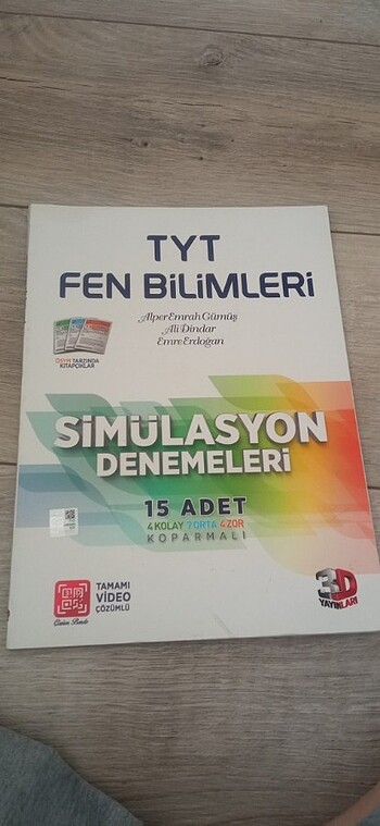 TYT FEN BİLİMLERİ SİMÜLASYON DENEMELERİ 