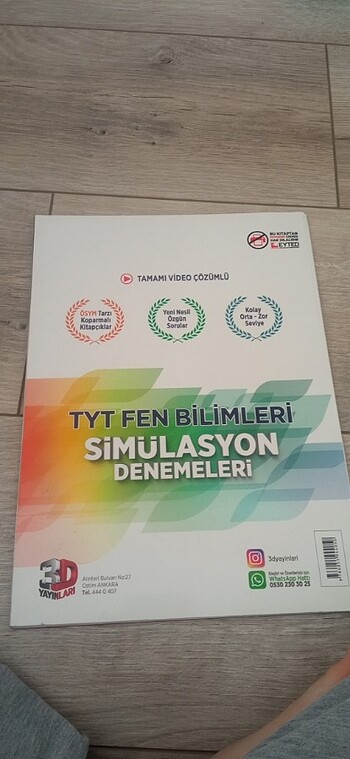 TYT FEN BİLİMLERİ SİMÜLASYON DENEMELERİ