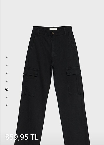 Stradivarius Stradivarius straigh high kargo pantolon