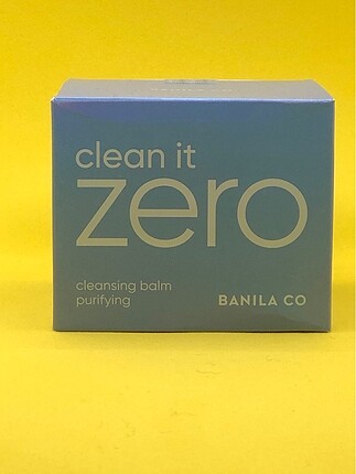 ZERO Banila Co cleansing balm purifying
