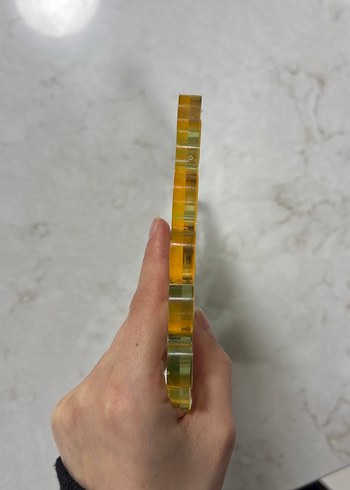 Ayçiçeği Desenli Şeffaf sunumluk tepsi - Görsel 4