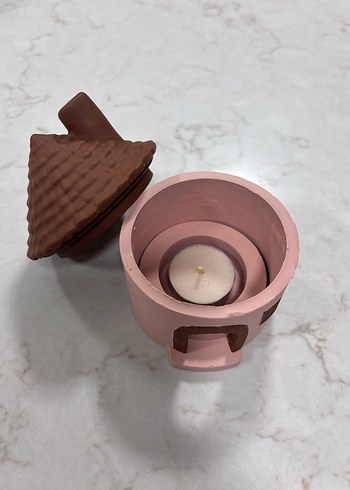 Pastel Kahverengi Ev mumluk& tütsülük - Görsel 2