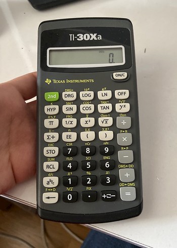 Texas Instruments TI-30Xa Hesap Makinesi - Görsel 7