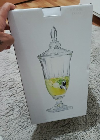 Ayaklı Musluklu Cam Su Sebili - Görsel 8